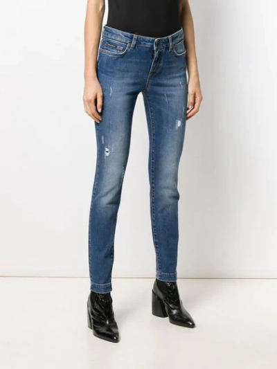 Shop Dolce & Gabbana Skinny Fit Jeans In Blue