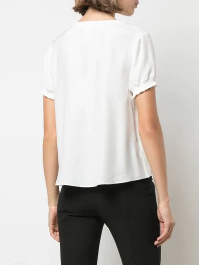 Shop Cinq À Sept Relaxed-fit Lenny Top In White