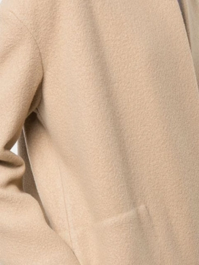 Shop Vince Oversized Cardi In Neutrals