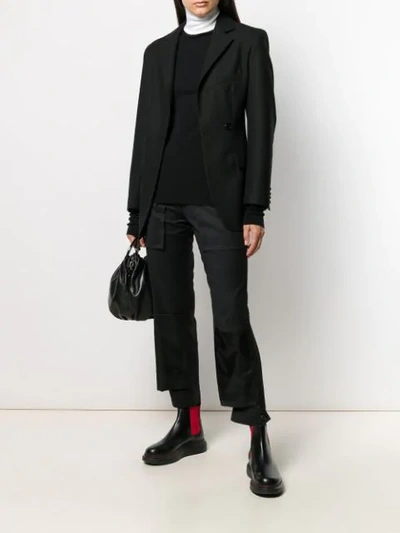 Shop Haider Ackermann Round Neck Jumper In Black