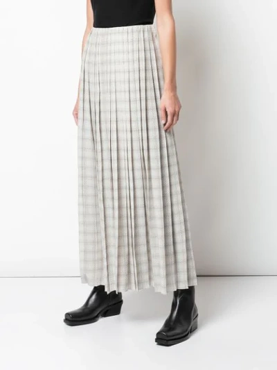 Shop The Row Long Tulu Skirt In Brown