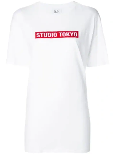 Shop Zoe Karssen Studio Tokyo T-shirt - White