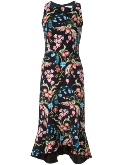 Shop Peter Pilotto Kia Dress In Black