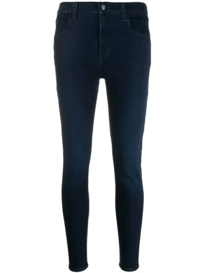 Shop J Brand Alana Skinny Jeans In Blue