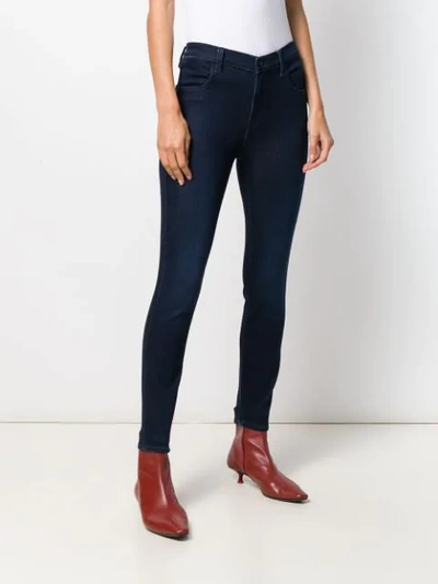 Shop J Brand Alana Skinny Jeans In Blue