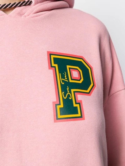 Puma X Sue Tsai Hooded Sweatshirt Style Dress In Bridal Rose