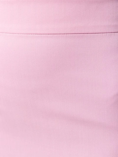 Shop House Of Holland Fitted Mini Skirt In Pink