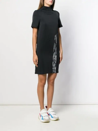 Shop Adidas By Danielle Cathari Adidas Originals X Danielle Cathari Midi Dress In Black