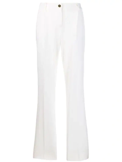Shop Dolce & Gabbana Tailored Trousers In White