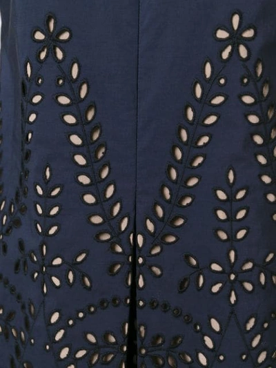 Shop Stella Mccartney 'aline' Dress - Blue