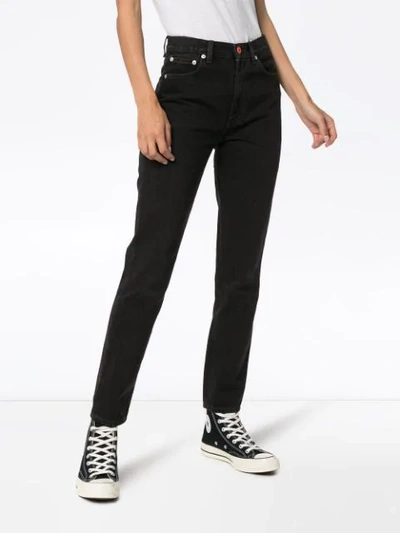 Shop Heron Preston Straight-leg Jeans In Black