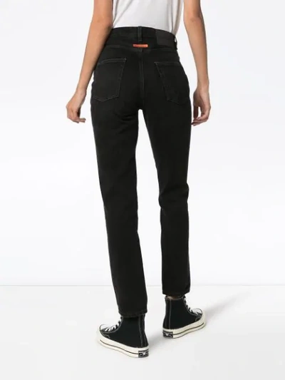 Shop Heron Preston Straight-leg Jeans In Black