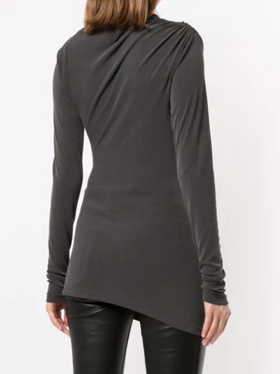 Shop Acler Palmer Top In Grey