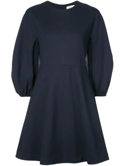 Shop Tibi Bond Knit Sculpted Dress - Black