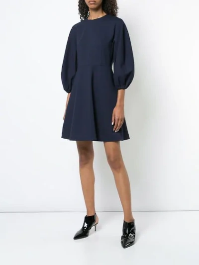 Shop Tibi Bond Knit Sculpted Dress - Black