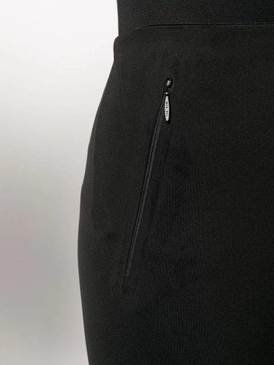 Shop The Row Zipped Pocket Leggings In Black