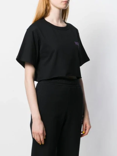 Shop Misbhv Cropped T In Black