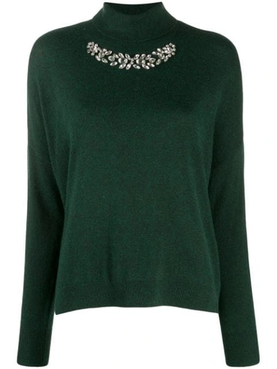 RHINESTONE-EMBELLISHED JUMPER