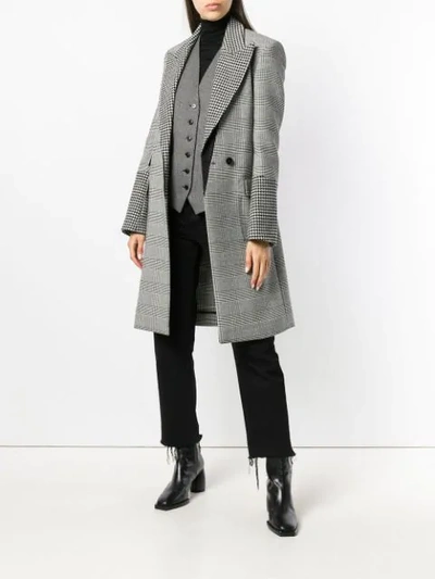 Shop Stella Mccartney Buttoned Up Vest - Grey