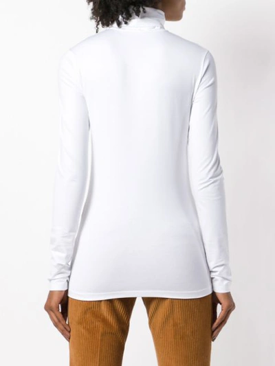 Shop Jil Sander Long Sleeve T In White