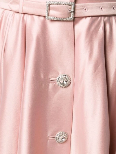 Shop Alessandra Rich Belted Dress In 1941pink