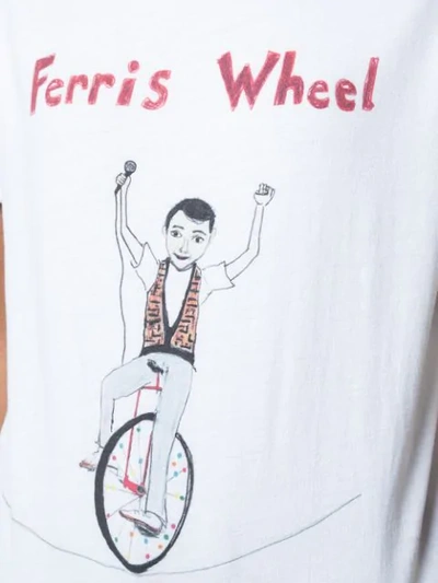 Shop Unfortunate Portrait Ferris Wheel T In White