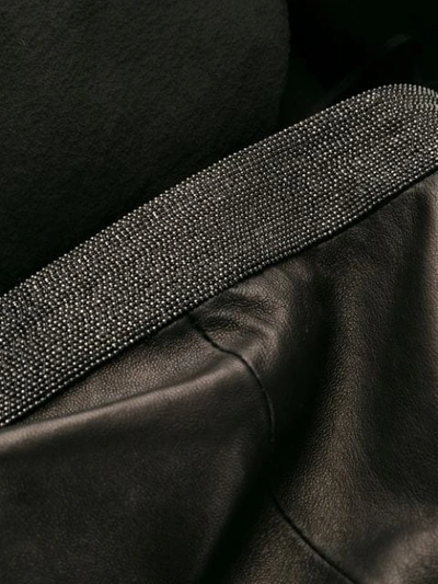 Shop Brunello Cucinelli Schulterfreie Robe In C101 Black