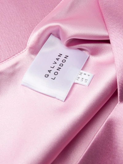 Shop Galvan V-neck Slip Camisole In Pink