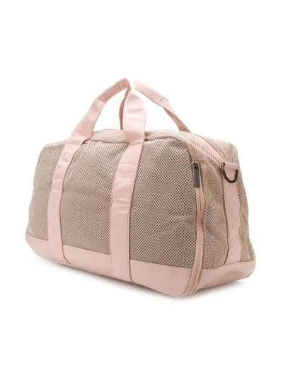 Shop Adidas By Stella Mccartney Medium Yoga Bag In Pink