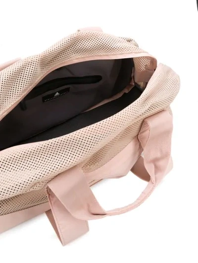 Shop Adidas By Stella Mccartney Medium Yoga Bag In Pink
