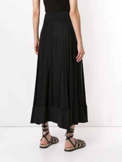 Shop 3.1 Phillip Lim / フィリップ リム Maxi Layered Skirt In Black