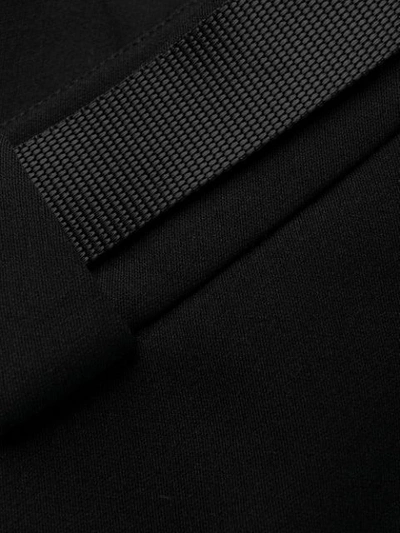 Shop Prada Belted Slim In Black