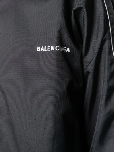 Shop Balenciaga Scooter Parka - Black