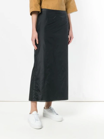 Shop The Row A-line Maxi Skirt - Black