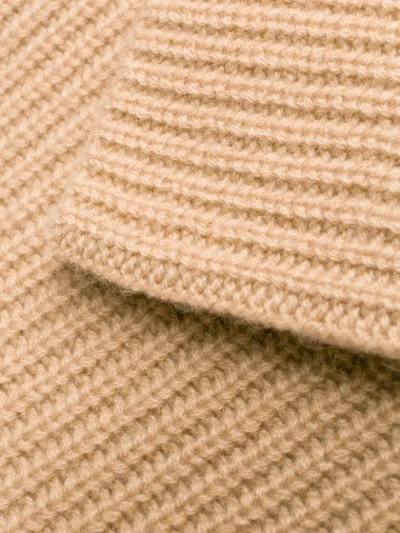 Shop Vince Crew-neck Knit Sweater In Neutrals