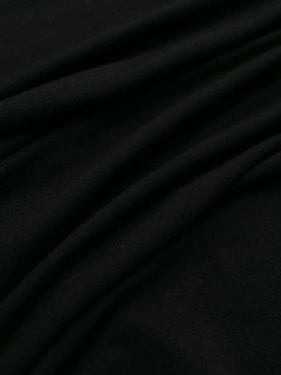 Shop Majestic Turtleneck Jersey Top In Black