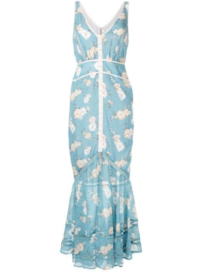 We Are Kindred Mia Maxi Dress In Blue
