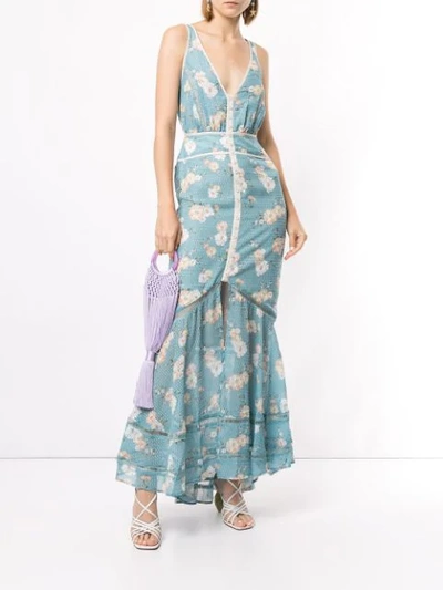 We Are Kindred Mia Maxi Dress In Blue