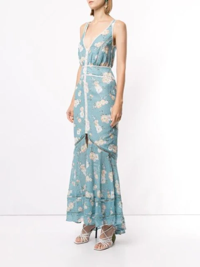 We Are Kindred Mia Maxi Dress In Blue