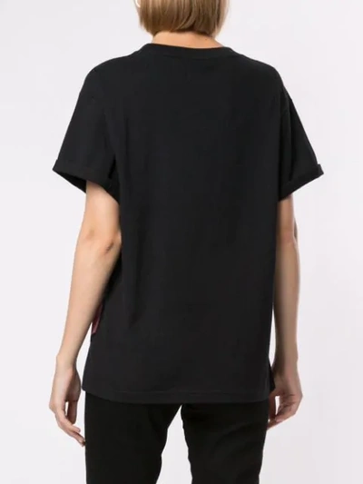 Shop Aje Embellished Logo T-shirt In Black