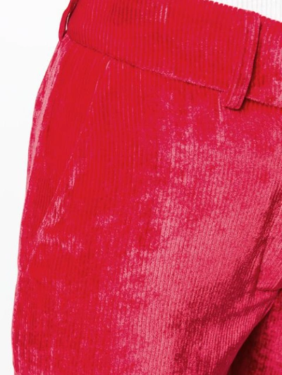 Shop Sies Marjan Velour Corduroy Trousers - Red