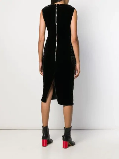 Shop Rick Owens Ellipse Dress In Black