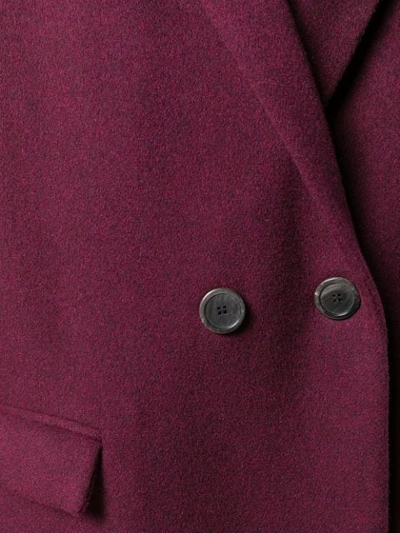 Shop Isabel Marant Filipo Coat In Red