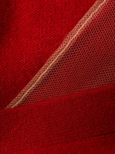 Shop Alexander Wang Wool Blend Cardigan In Red