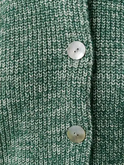 Shop Bellerose Doste Knit Cardigan In Green