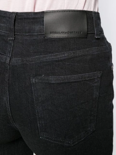 Shop Stella Mccartney All Is Love Wide-leg Jeans In Black
