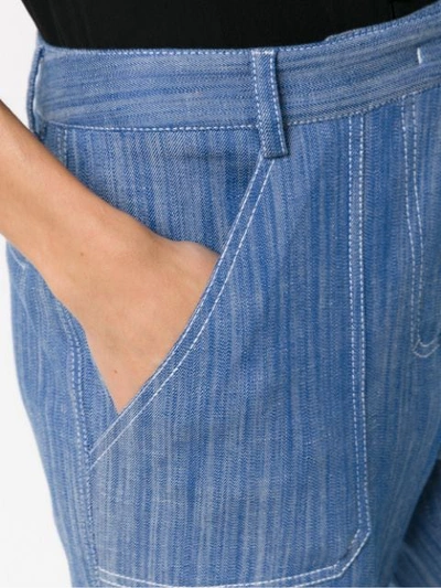 Shop Nk Cropped Jeans - Blue