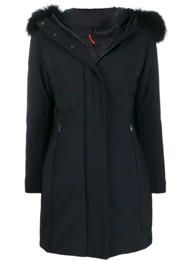 Shop Rrd Storm Lady Long Parka In Black