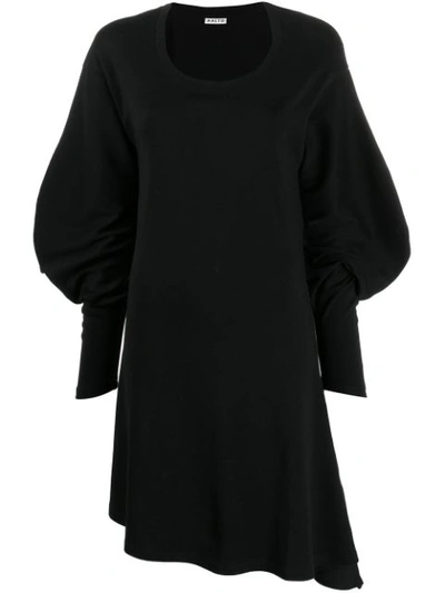 Shop Aalto Statement Sleeve Dress In Black