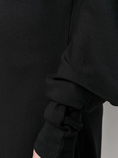 Shop Aalto Statement Sleeve Dress In Black